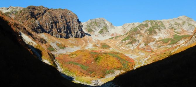 【個人山行】北アルプス秋の槍ヶ岳 (2019.10.07-10.10)