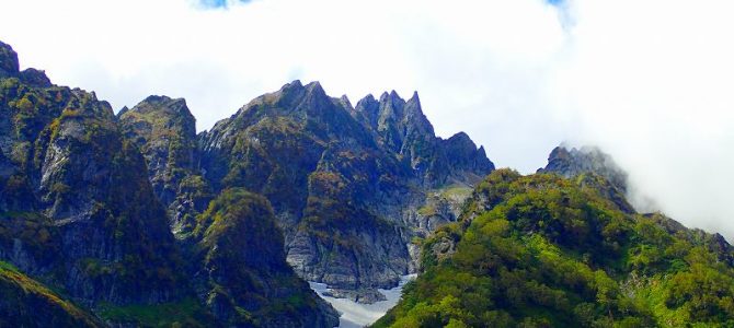 【個人山行】裏剱岳2泊3日（剱沢・池の平）（2018.09.22-24)
