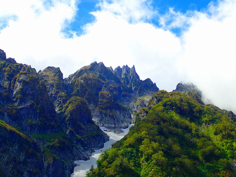 八ツ峰・チンネ・三の窓