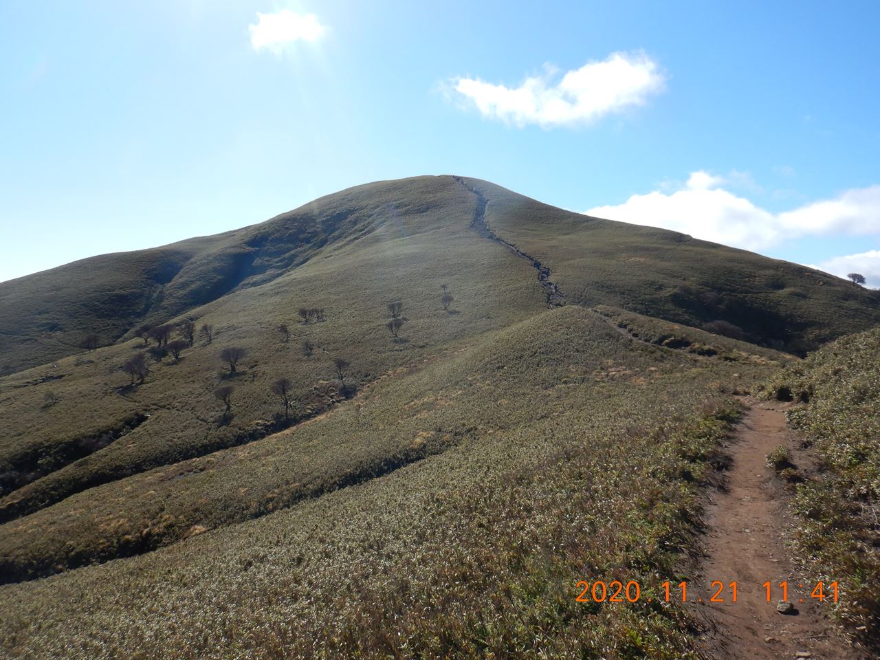 【例会山行】鈴鹿.竜ヶ岳（2020.11.21）