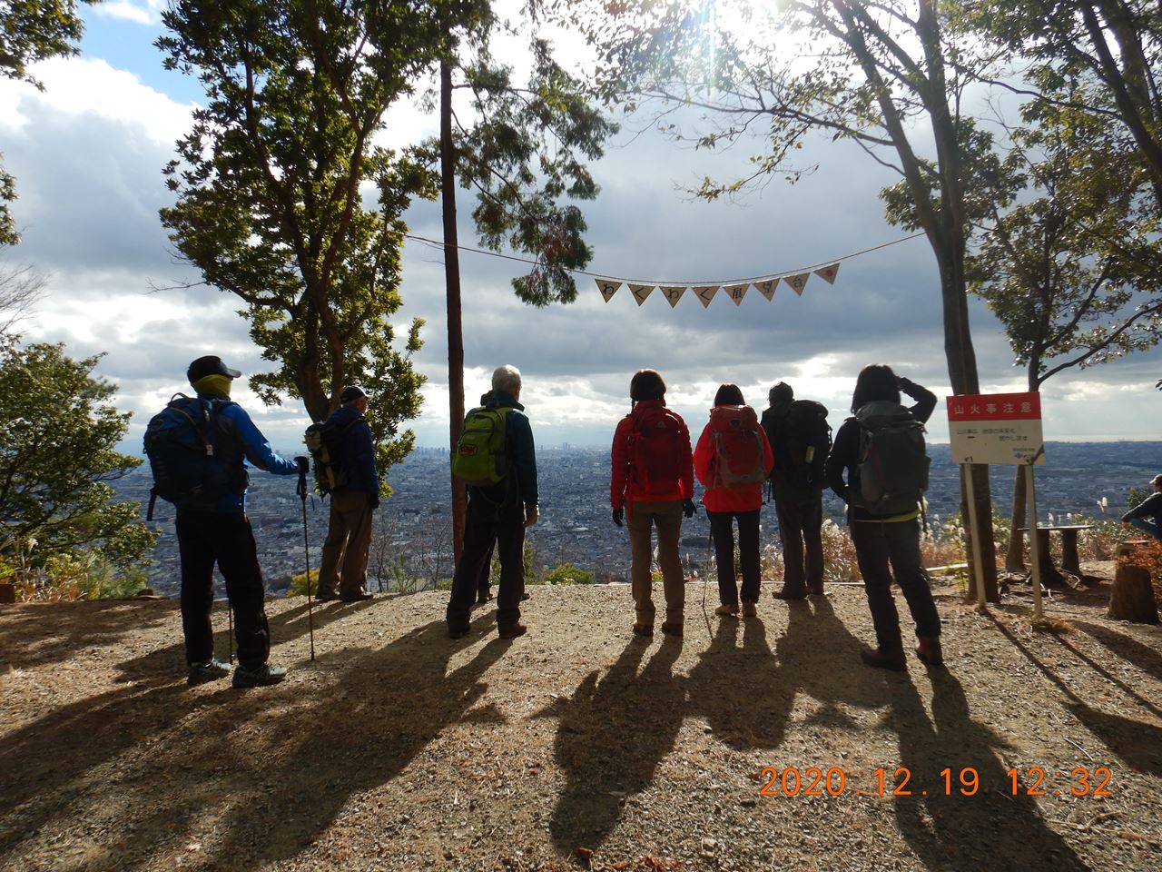 【例会山行】箕面.六個山（2020.12.19）