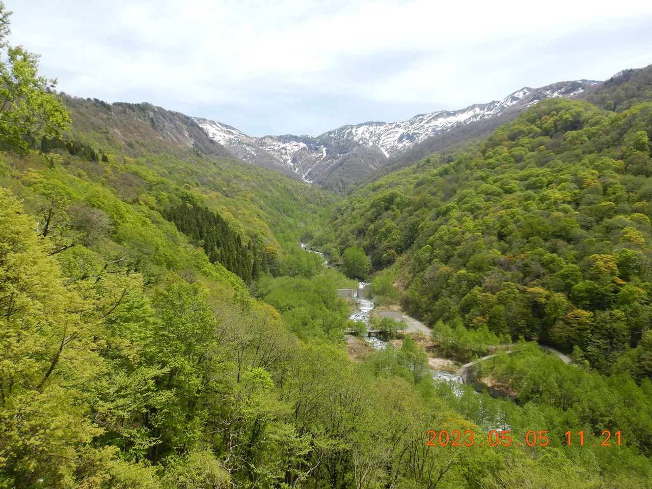 【春山合宿】加賀の白山(2023.5/3~5)2日目 【春山合宿】加賀の白山(2023.5/3~5)2日目